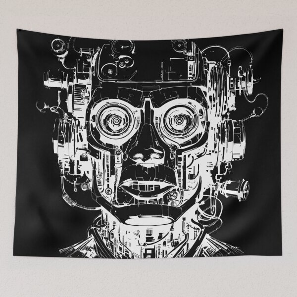 Item preview, Robotic Nation 6 White designed and sold by SteadyRolling.