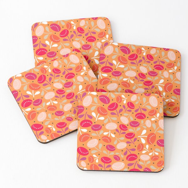 Item preview, Bright floral flower pattern designed and sold by Nicola-Rowe.