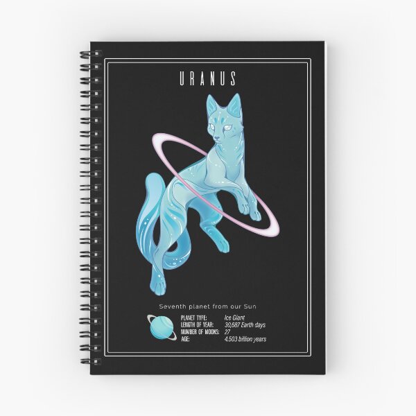 Item preview, Uranus Cat Planet designed and sold by ChocolateRaisin.