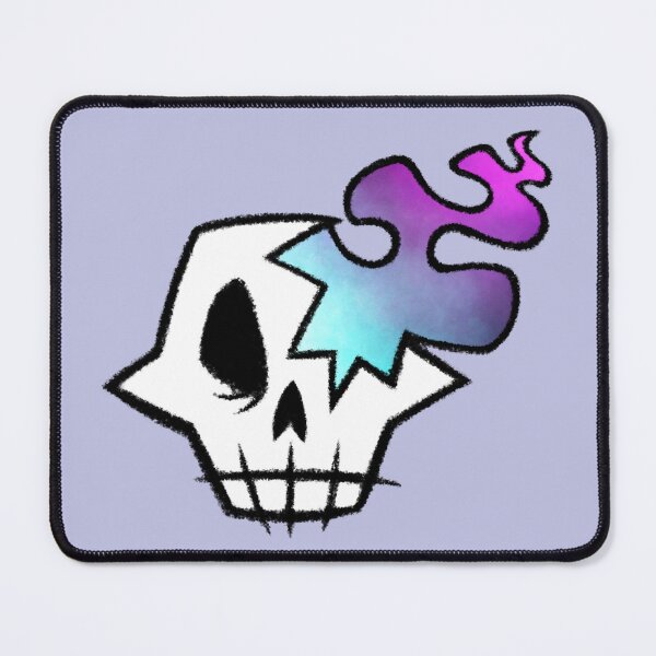 Item preview, Broken Skull with Mist designed and sold by JigsawCheeks.