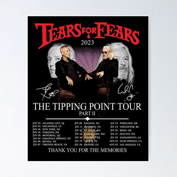 Tears For Fears – The Tipping Point World Tour with special guest