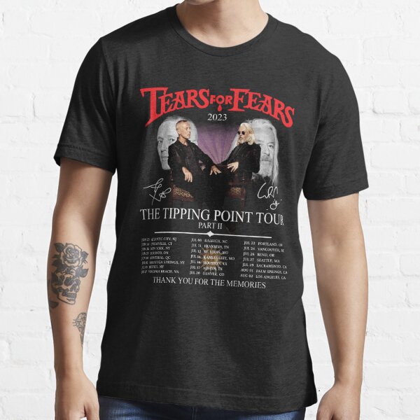 Tears For Fears The Tipping Point Tour 2023 Shirt Band Classic