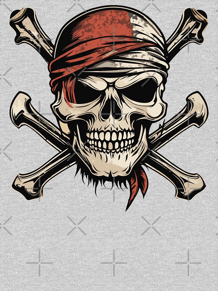 Pirates of the Caribbean skull torches Logo Disney T-Shirt