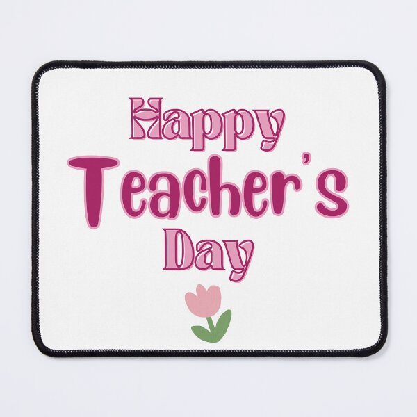 Item preview, Happy Teachers' Day with flower designed and sold by teacherpeiyuan.