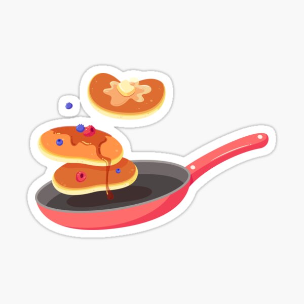 Item preview, cute Pancake in a Pan designed and sold by ELMU29.