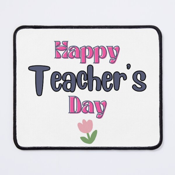 Item preview, Happy Teachers' Day with flower designed and sold by teacherpeiyuan.