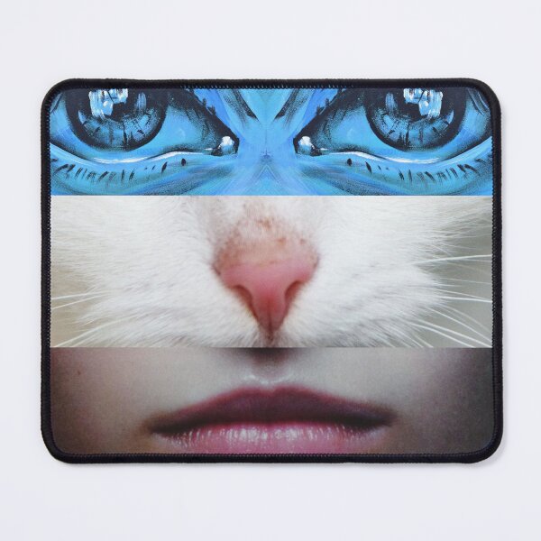 Item preview, Catty face collage designed and sold by GasconyPassion.