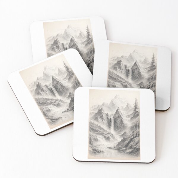 Item preview, Mountains waterfall designed and sold by FontainesDC.