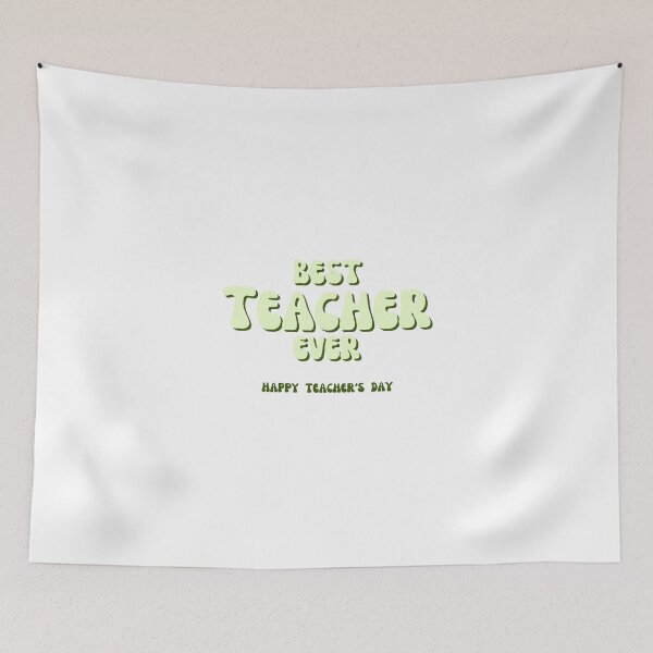 Item preview, Best Teacher Ever Happy Teacher's Day  designed and sold by teacherpeiyuan.