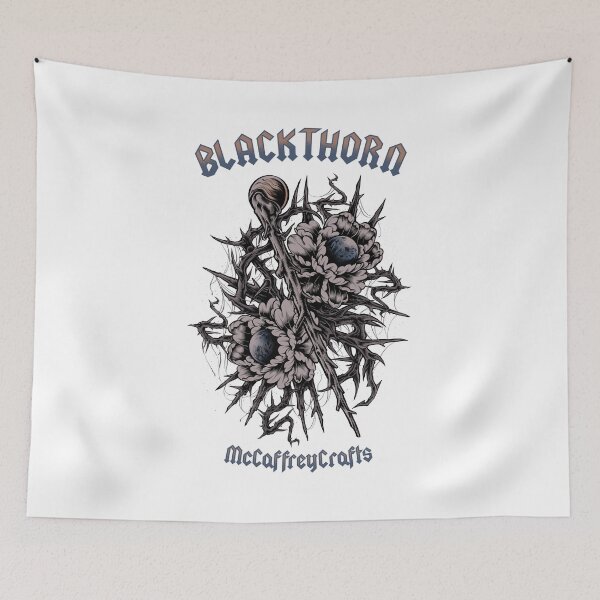 Item preview, Blackthorn In Thorns designed and sold by McCaffreyCrafts.