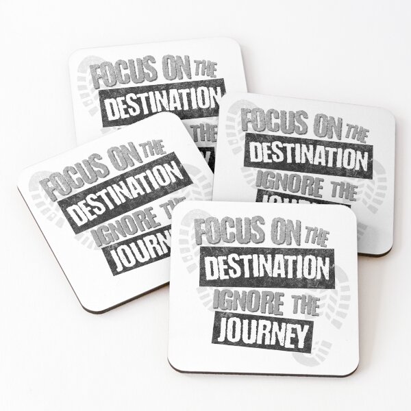 Item preview, Focus on the Destination, Ignore the Journey T-Shirt designed and sold by mipodbusiness.