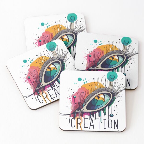 Item preview, Colorful Eye of Creation designed and sold by Ketique.
