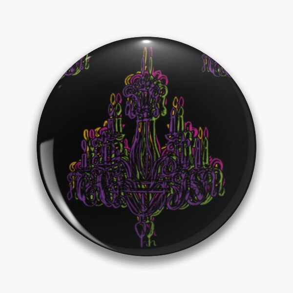 Item preview, Chandelier Glitch designed and sold by Gina Vincenza Van Epps.