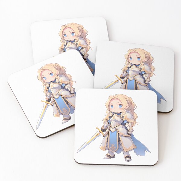 Item preview, Noble Paladin Girl Chibi designed and sold by RaineDDesigns.