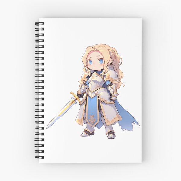 Item preview, Noble Paladin Girl Chibi designed and sold by RaineDDesigns.