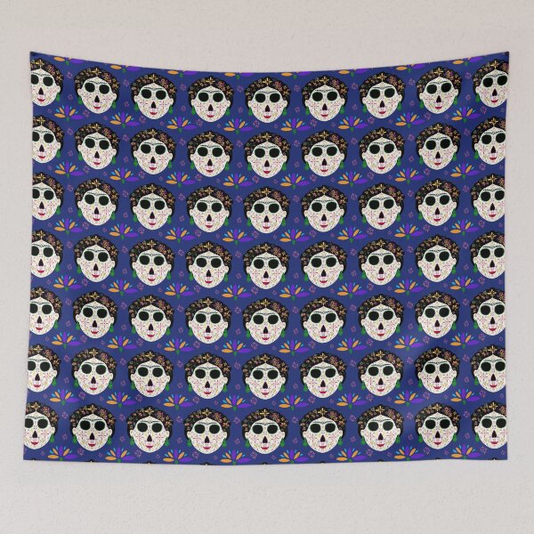 Item preview, Day of the Dead Frida Kahlo Pattern designed and sold by TeraLynne.