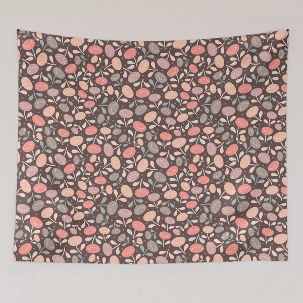Item preview, Floral flower pretty botanical pattern designed and sold by Nicola-Rowe.