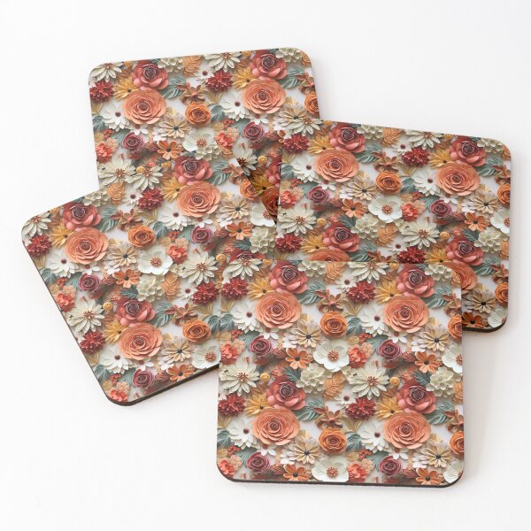 Item preview, Floral Christmas 3D  designed and sold by PeppernCo.