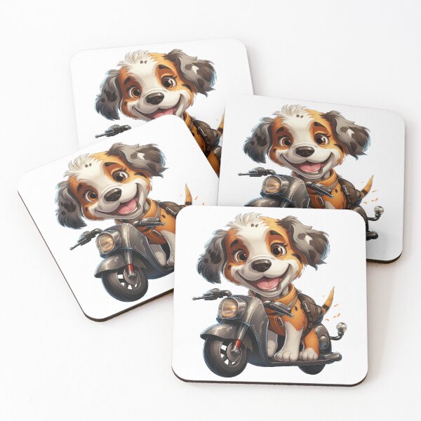 Item preview, Happy Biker Dog designed and sold by erencnplt.