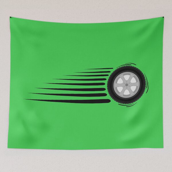 Item preview, Speeding wheel - Green designed and sold by Warrioll.