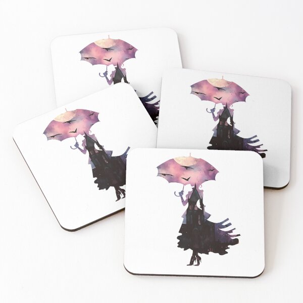 Item preview, Gothic Lady Silhouette and Skyline designed and sold by SchorlCraft.
