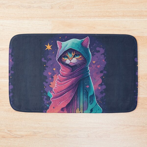 Item preview, Mystical Meow: A Galaxy Cat in a Veil designed and sold by alaa-mously.