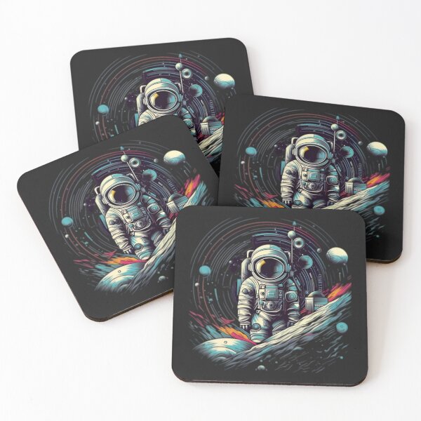 Item preview, Space Clothing: T-shirts with Astronaut Prints designed and sold by Strokes-Colors.