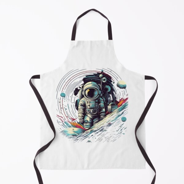 Item preview, Space Clothing: T-shirts with Astronaut Prints designed and sold by Strokes-Colors.