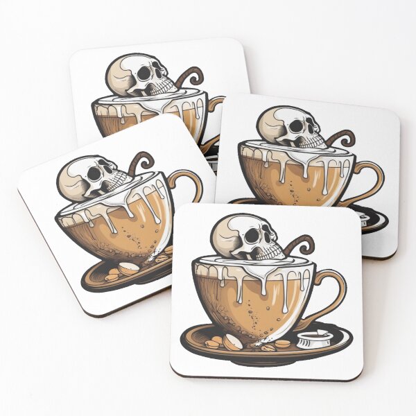 Item preview, Despresso  Skull Coffee designed and sold by Mr-Peace-Shop.