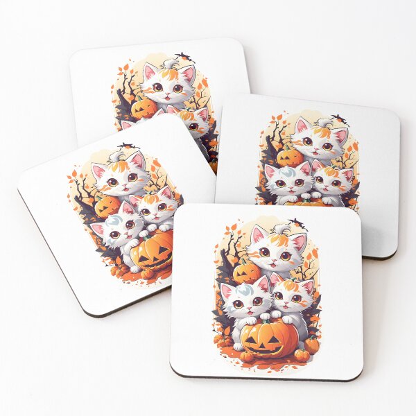 Item preview, Cute halloween cats designed and sold by FontainesDC.