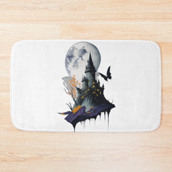 Item preview, Vampire Castle at clouds Hallowen and Fantasy Edition designed and sold by DreamLoreArt.