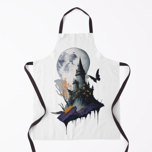 Item preview, Vampire Castle at clouds Hallowen and Fantasy Edition designed and sold by DreamLoreArt.