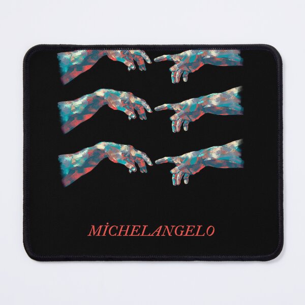 Item preview, Touch "Hands of God and Adam" Inspired Elegant Michelangelo designed and sold by Psycho-Crazy.