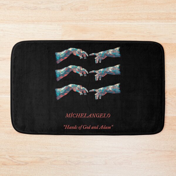 Item preview, Touch "Hands of God and Adam" Inspired Elegant Michelangelo designed and sold by Psycho-Crazy.