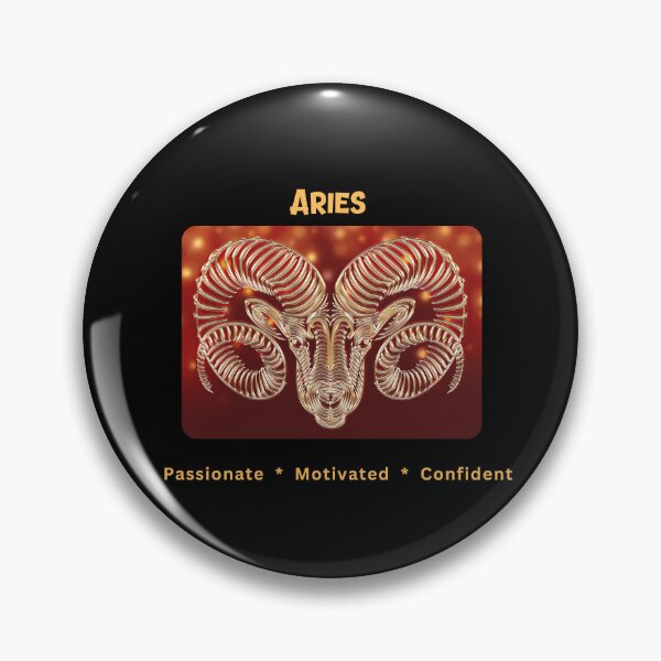Item preview, Aries Zodiac Sign with a Modern Flare designed and sold by Lure7-Art.