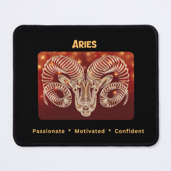 Item preview, Aries Zodiac Sign with a Modern Flare designed and sold by Lure7-Art.