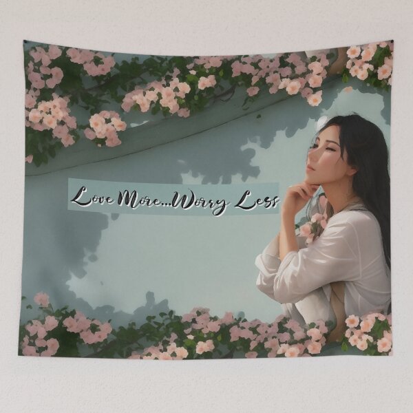 Item preview, Love More...Worry Less designed and sold by neverfaraway.