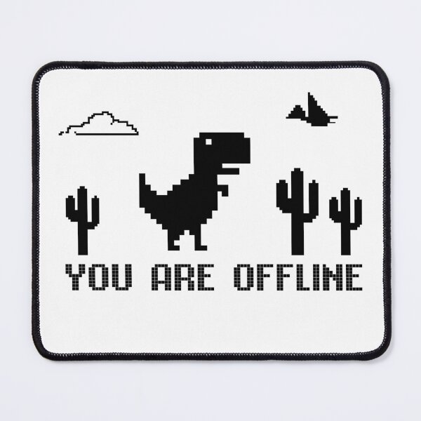 Item preview, YOU ARE OFFLINE NO INTERNET BLACK designed and sold by pecussoul.