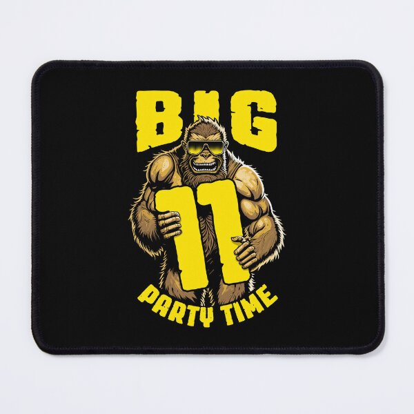 Item preview, Bigfoot 11th Birthday Funny Big Party Time 11 Year Old Kids designed and sold by GrandeDuc.
