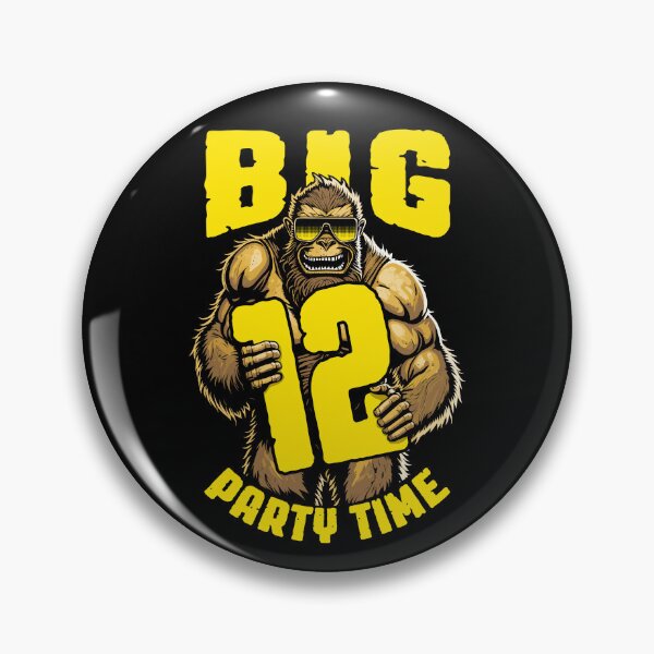 Item preview, Bigfoot 12th Birthday Funny Big Party Time 12 Year Old Kids designed and sold by GrandeDuc.