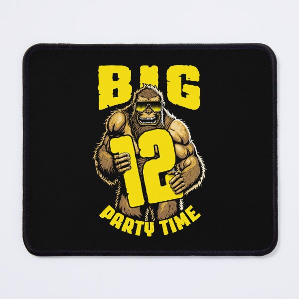 Item preview, Bigfoot 12th Birthday Funny Big Party Time 12 Year Old Kids designed and sold by GrandeDuc.