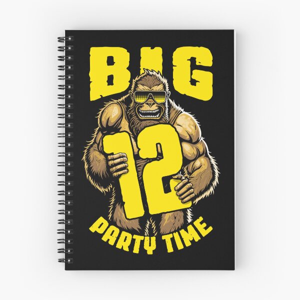 Item preview, Bigfoot 12th Birthday Funny Big Party Time 12 Year Old Kids designed and sold by GrandeDuc.