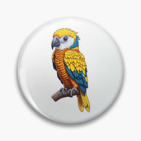 Item preview, The Ara parrot, often referred to as the Macaw, is known for its vibrant and striking appearance.  designed and sold by PrintGood.
