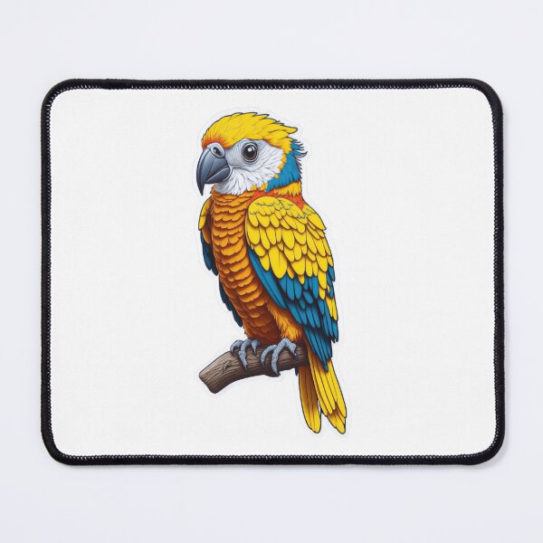 Item preview, The Ara parrot, often referred to as the Macaw, is known for its vibrant and striking appearance.  designed and sold by PrintGood.