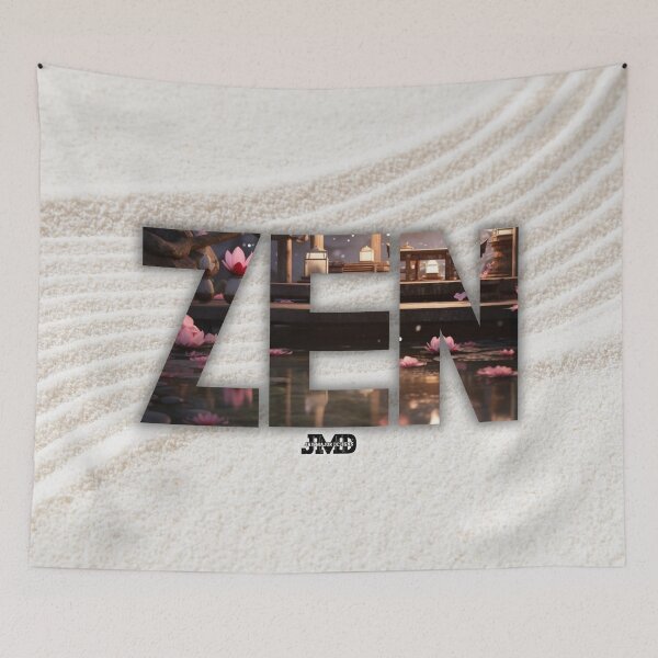 Item preview, Zen 6 on Sand Background designed and sold by Jenson Major.