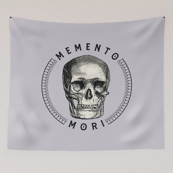 Item preview, Memento Mori - with a skull designed and sold by knappidesign.