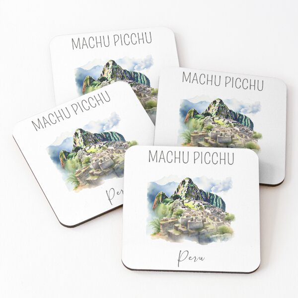 Item preview, Watercolor Design of Machu Picchu - Peru  designed and sold by Sketch-Shack.