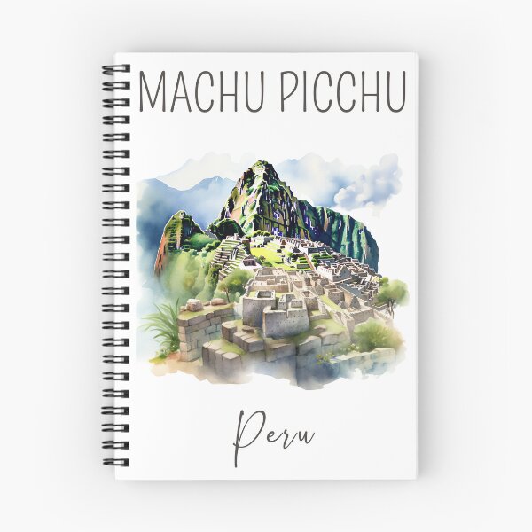 Item preview, Watercolor Design of Machu Picchu - Peru  designed and sold by Sketch-Shack.