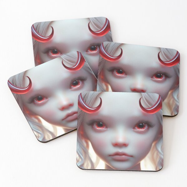Item preview, Beautiful demon girl 3 designed and sold by Arcane Fantasy Art.