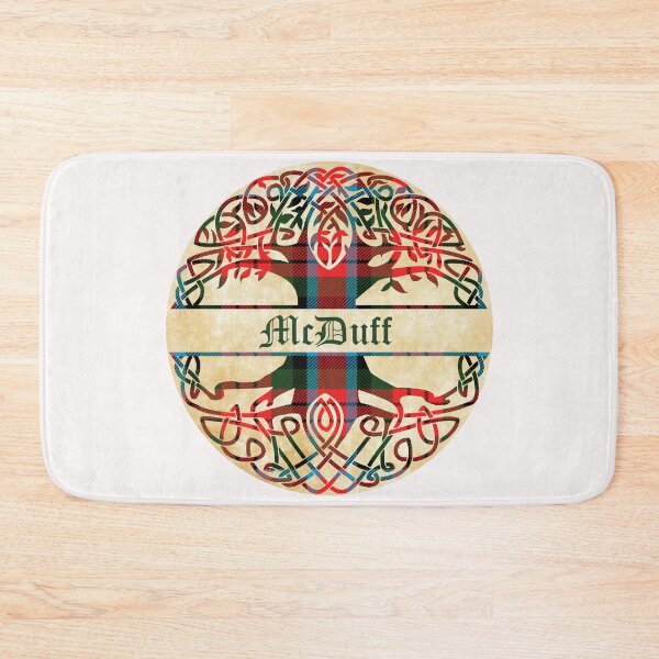 Item preview, McDuff Tree of Life Clan Scottish Surname tartan designed and sold by BagTown Clans.